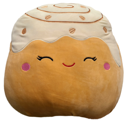 Squishmallows Chanel the Cinnamon selling Roll Valentine 12