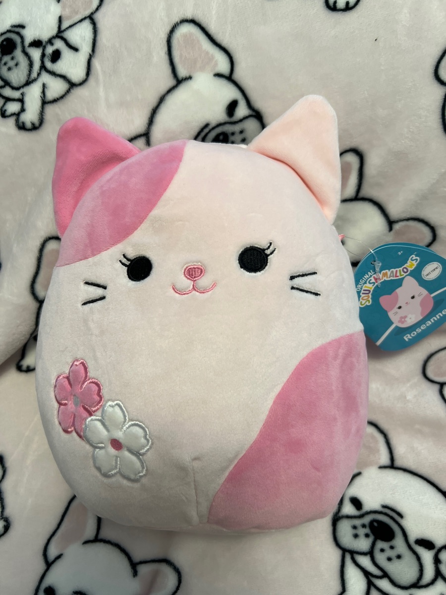 Perkin the Mothman and Roseanne store the Sakura Cat Squishmallow Bundle