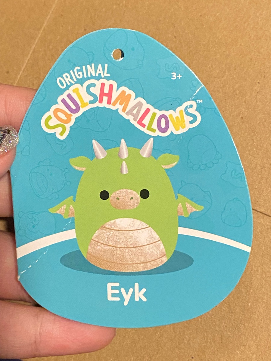 Eyk (Shiny) the Dragon Squishmallows Fantasy | SquadApp