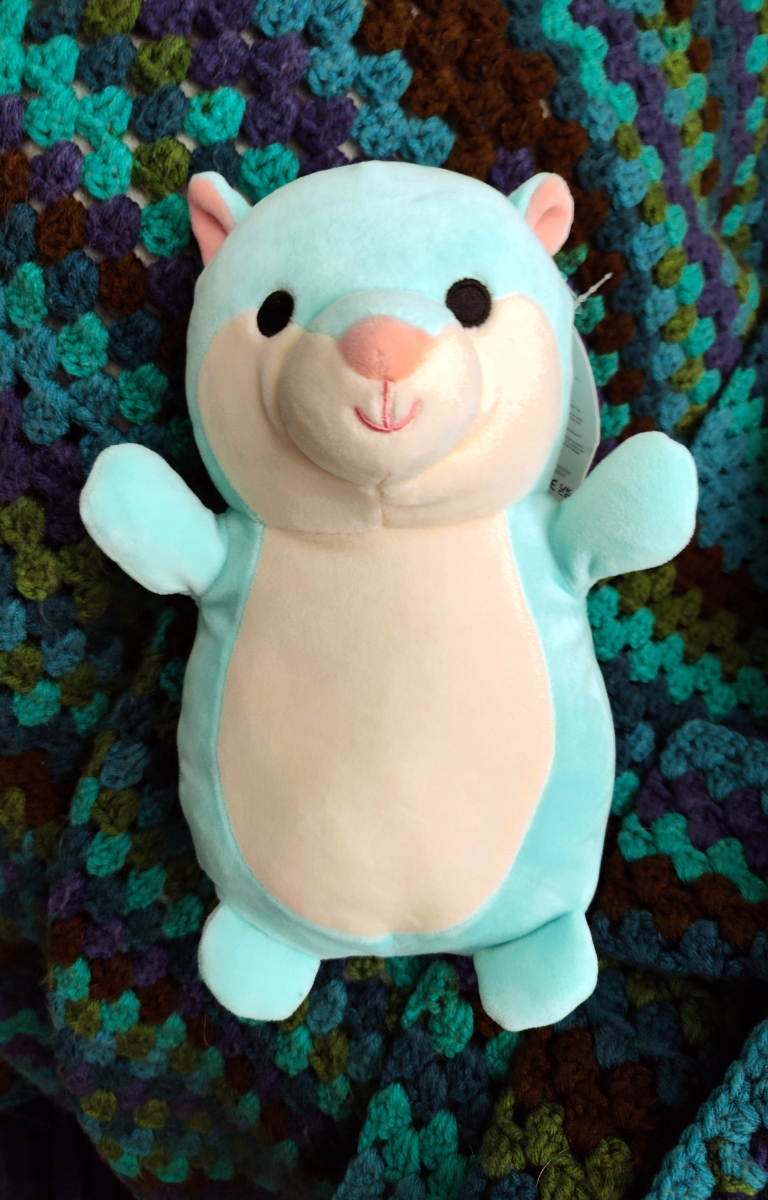 Squishmallows Hobart HugMees hotsell 18” Teal Hamster Stuffed Plush