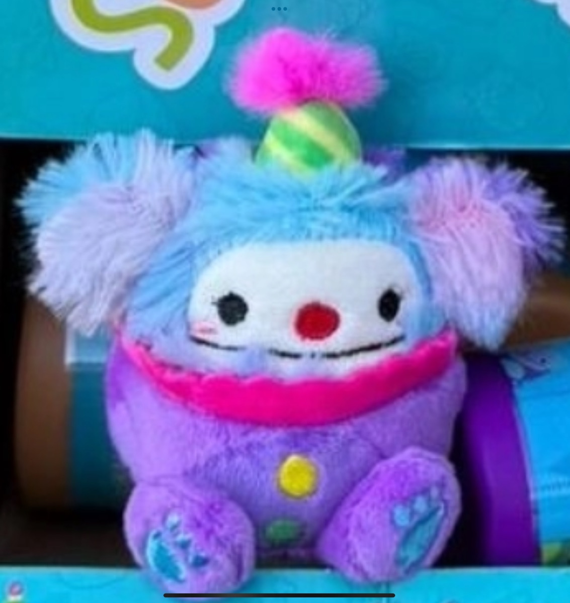 Yekaterina the Bigfoot Clown Squishmallows Legendary Collection | SquadApp
