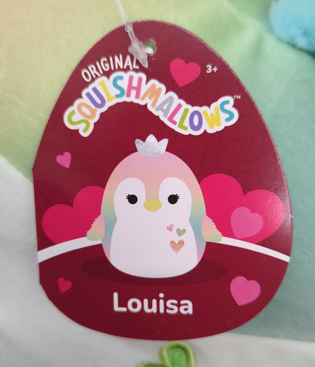 Louisa (Hearts) the Penguin Squishmallows Valentines 2024, Valentines