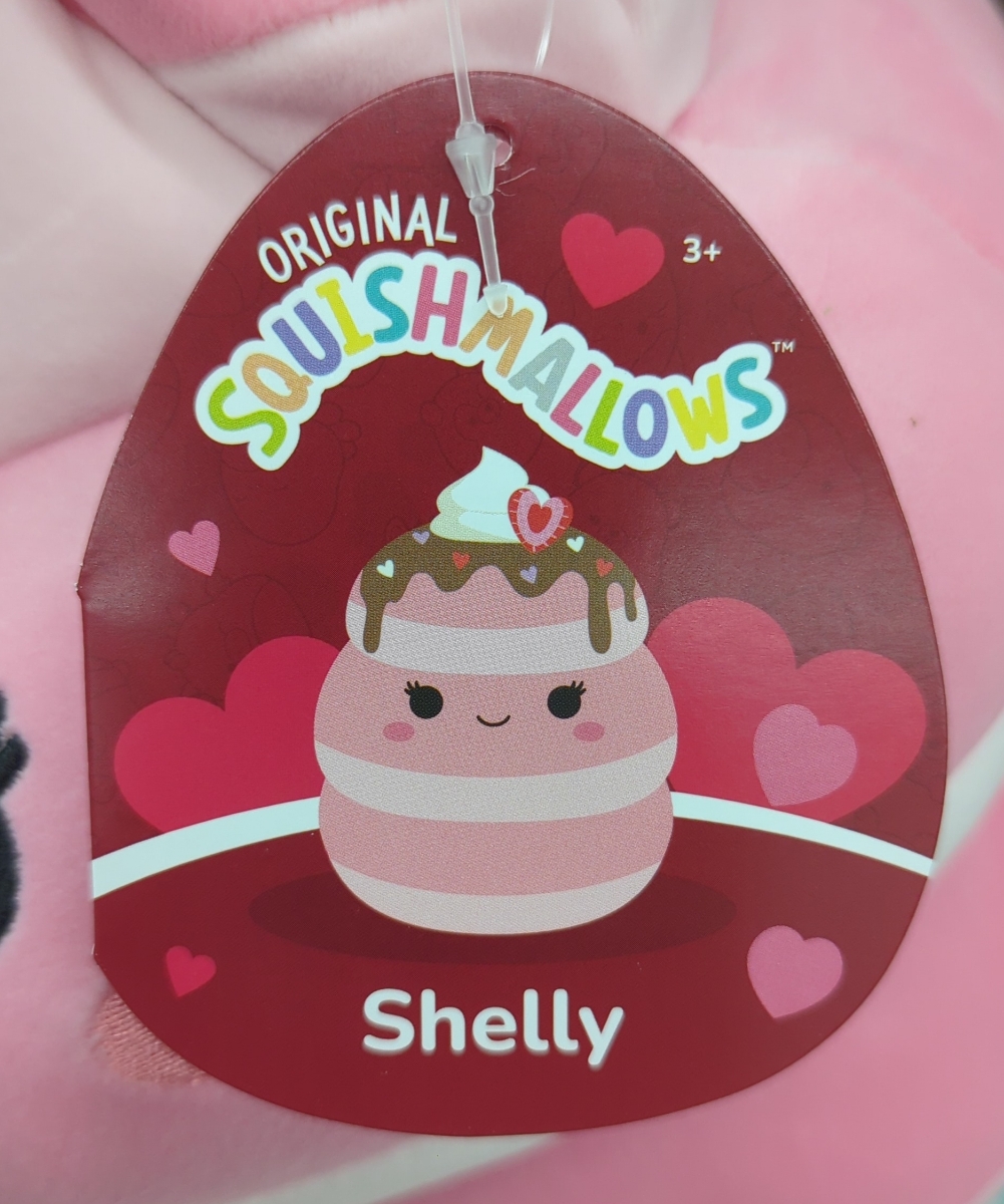 Shelly the Strawberry Pancakes Squishmallows Valentines 2024