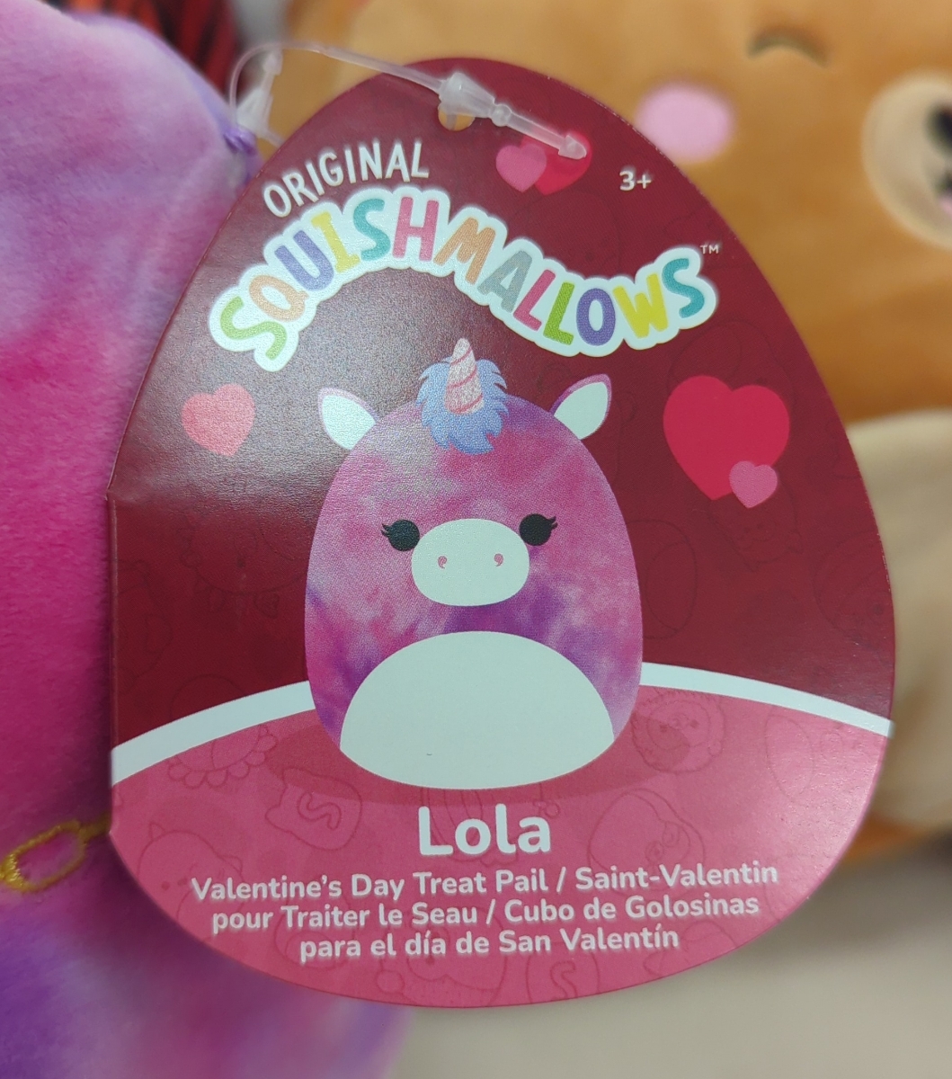 Squishmallows Lola L'unicorno 12" | San Valentino 2023 | Tie Dye | Nuovo Con Etichette