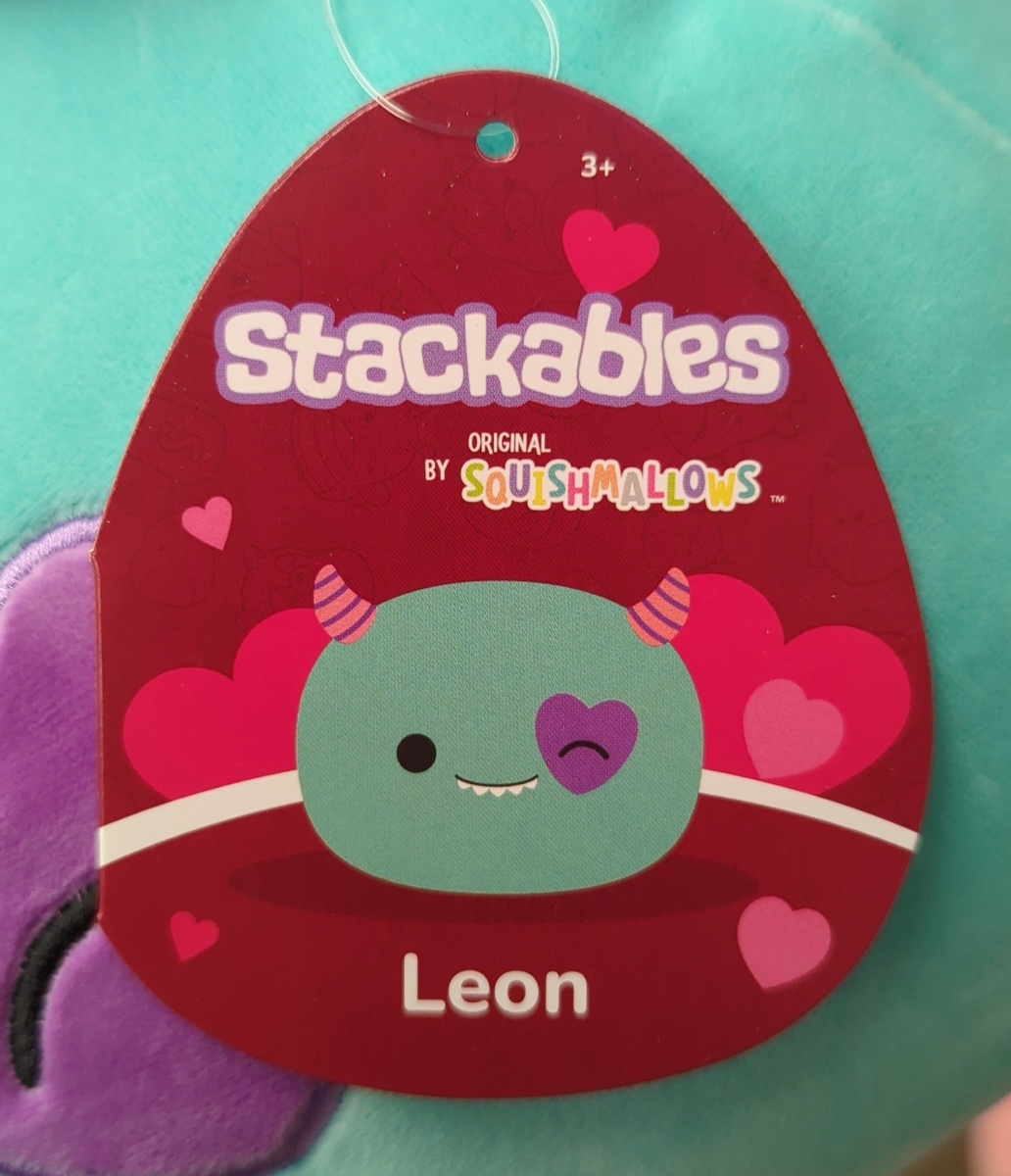 Leon (Stackable) the Monster Squishmallows Valentines 2024 | SquadApp