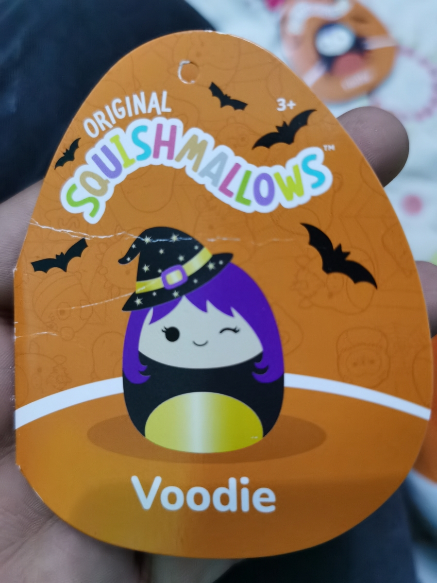 Squishmallows 2022 Halloween Vampir Hexe Fledermaus 2022 Plüschpuppe Spielzeug (Hans