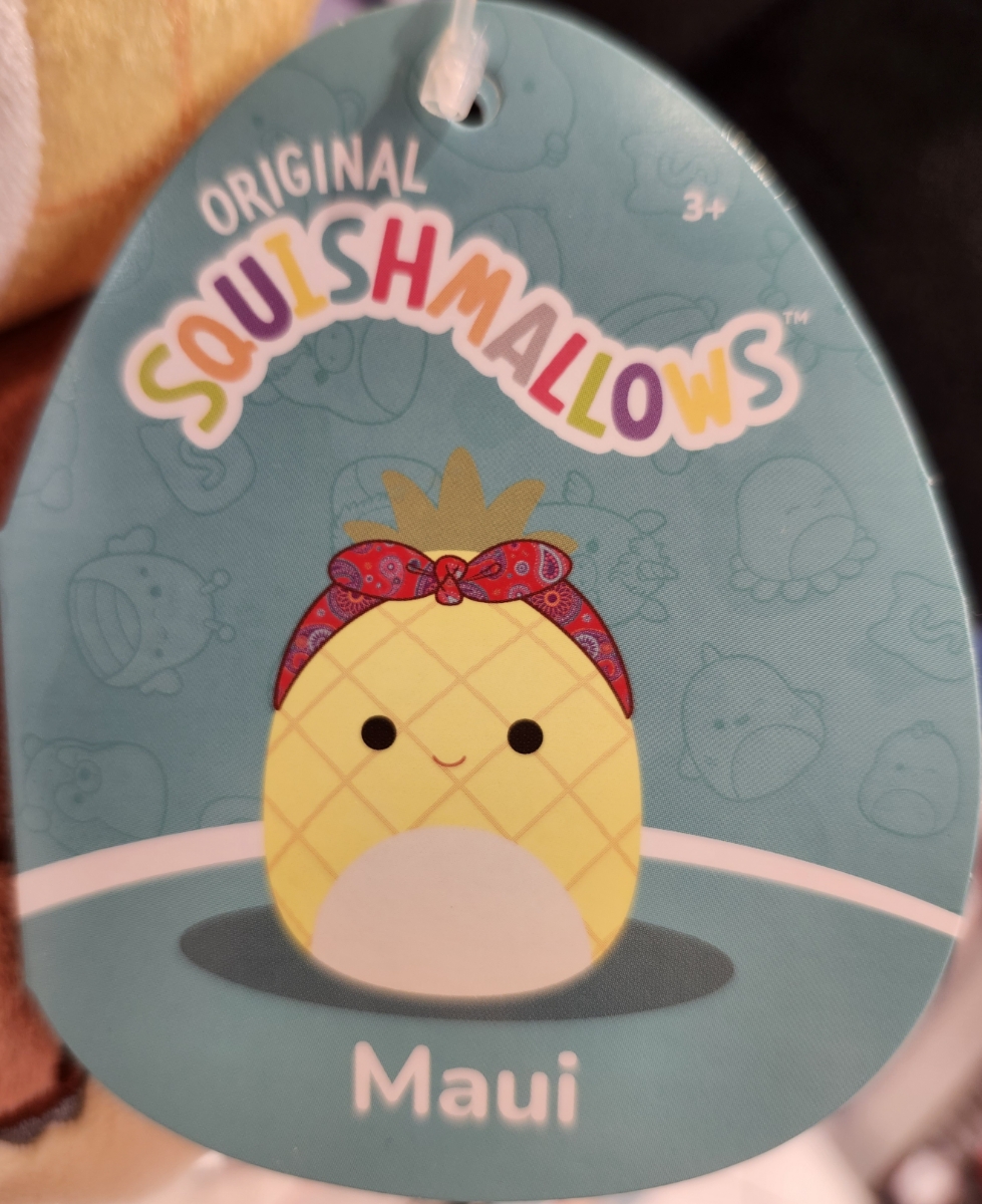 Squishmallows 8-Inch Maui the Yellow Pineapple | Jazwares Maui