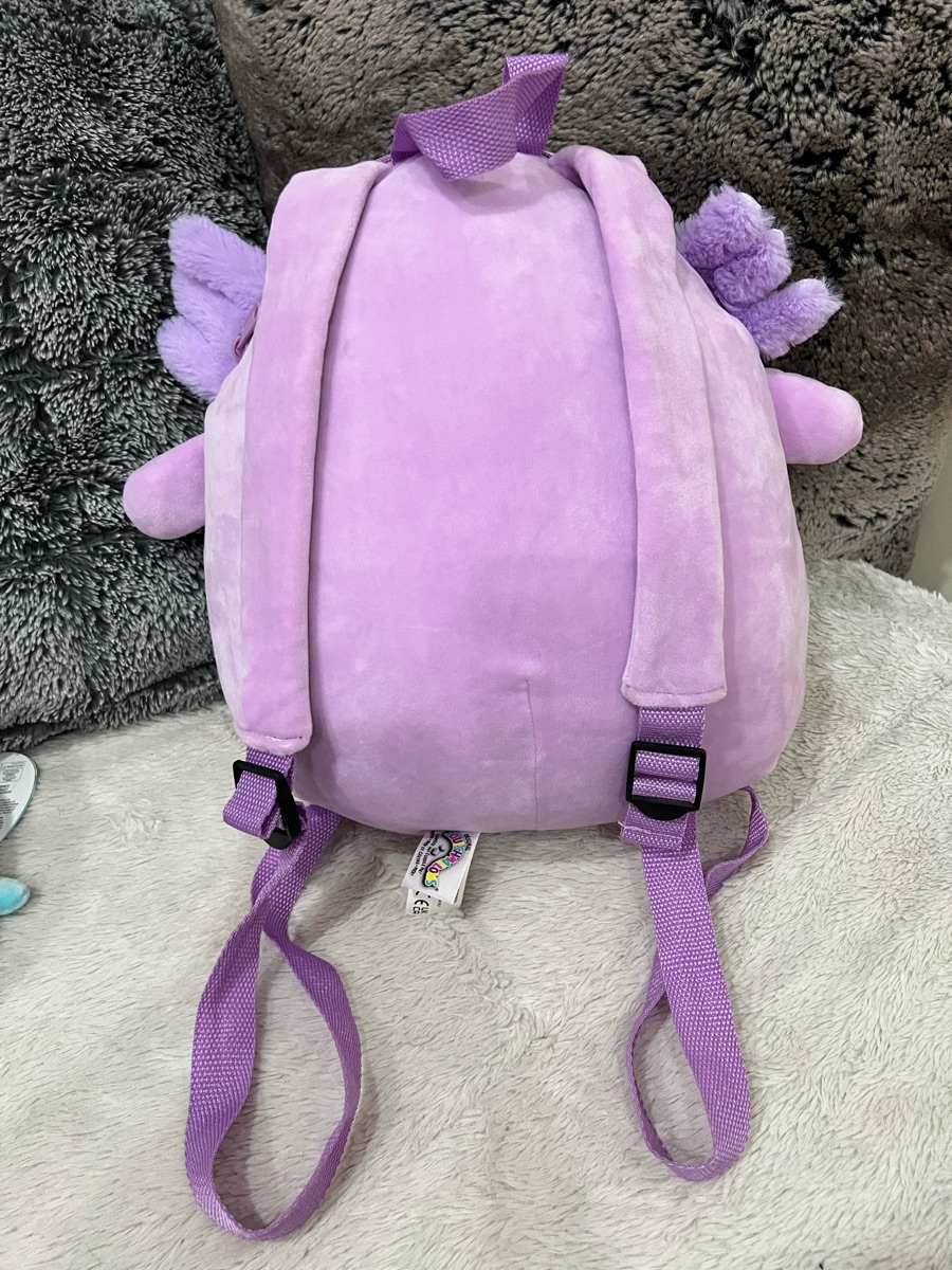 Squishmallow Monica Axolotl Backpack offers