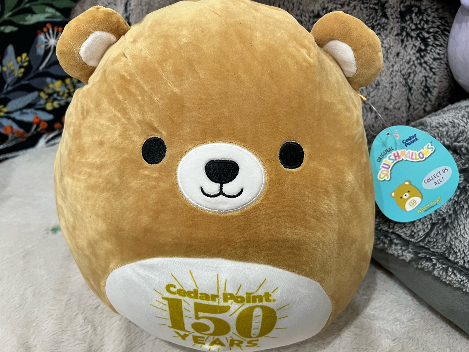 Squishmallow 3.5” Blake shops B bear clip