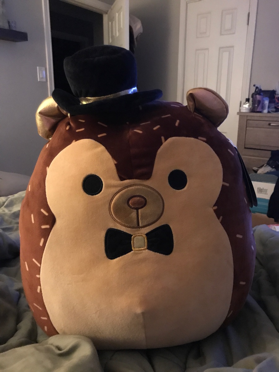 Squishmallows selling Hans the Hedgehog Golden 16” select series Stuffed Plush