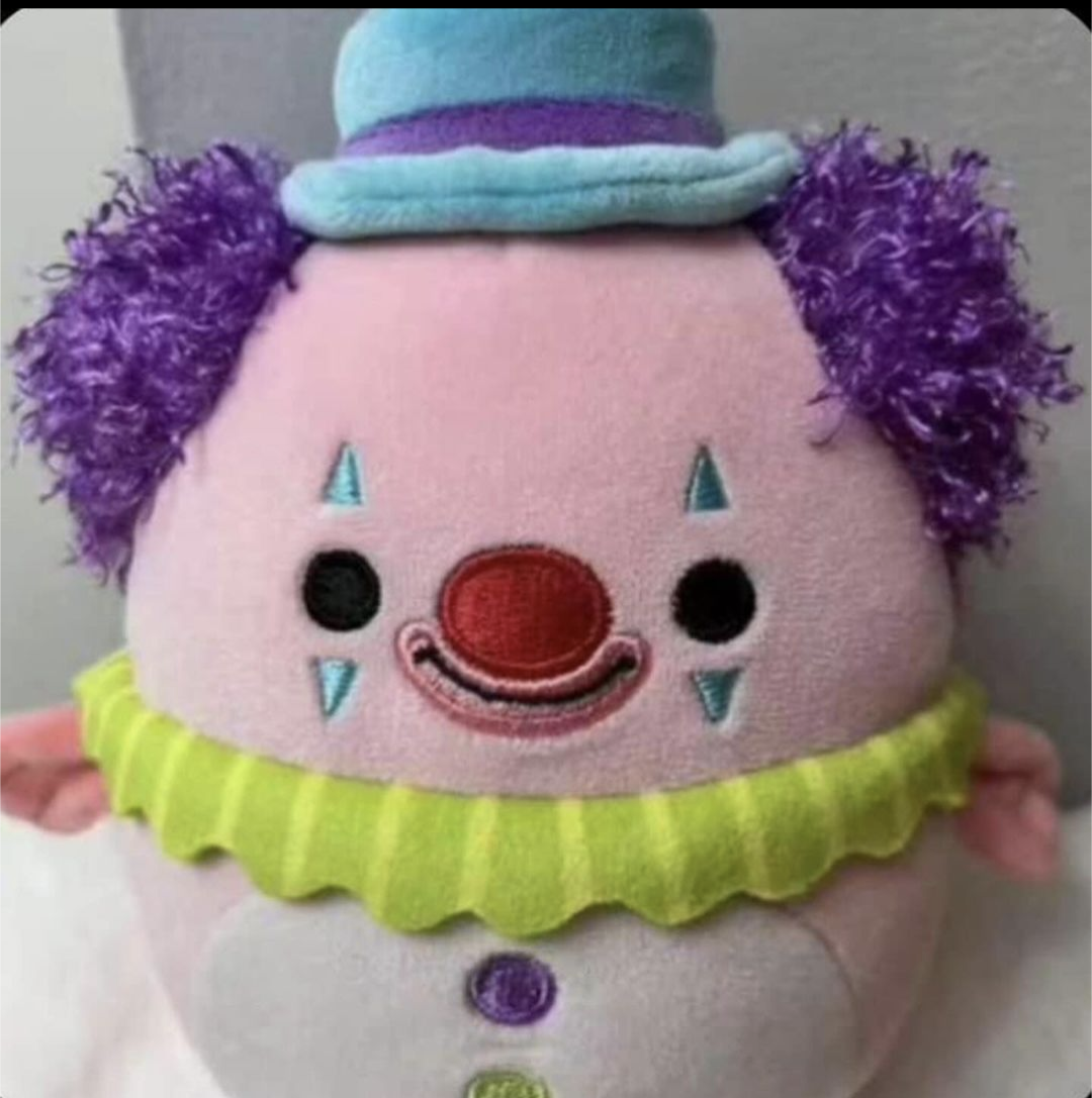 Unknown the blobfish clown squishmallows squadapp