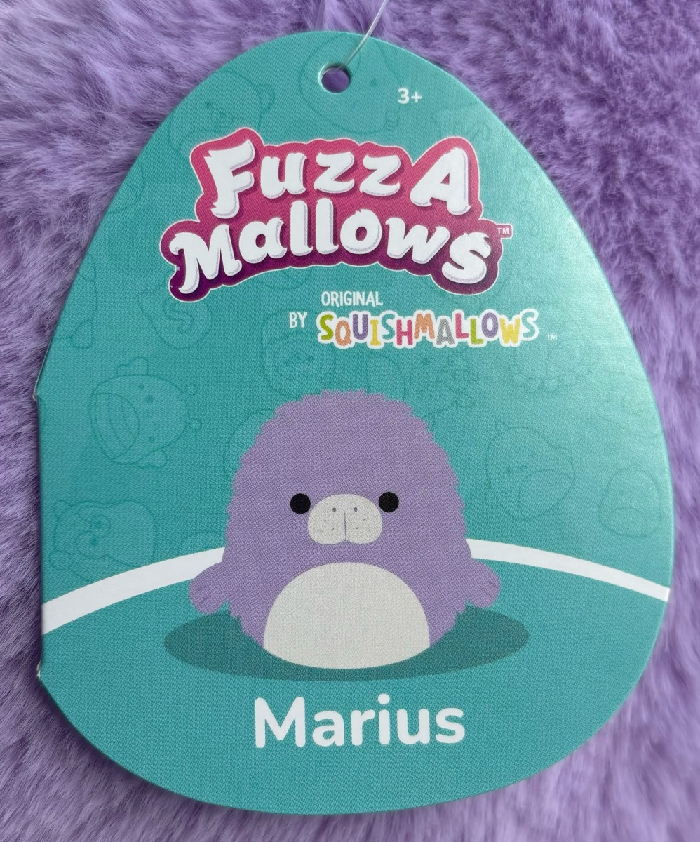 Marius (Fuzz-A-Mallows) the Manatee Squishmallows | SquadApp
