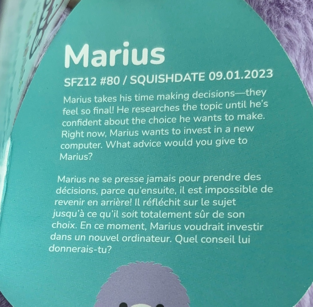 Marius (Fuzz-A-Mallows) the Manatee Squishmallows | SquadApp