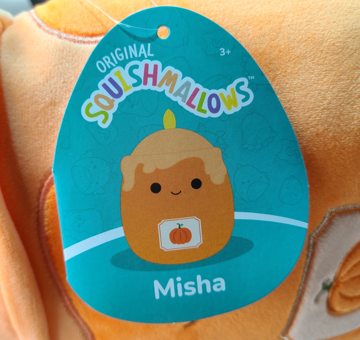 Misha the Pumpkin Candle Squishmallows Harvest 2024 | SquadApp