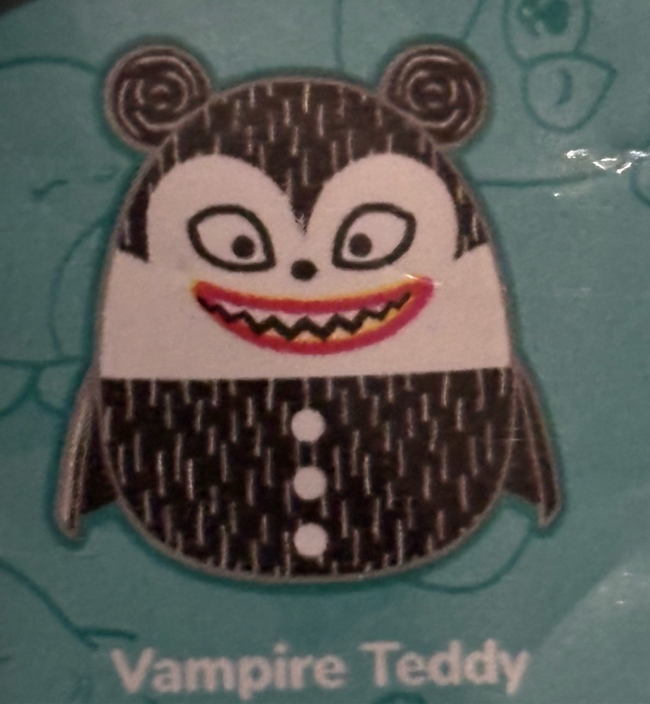 Vampire Teddy (Squooshems) the Teddy Bear Squishmallows The Nightmare