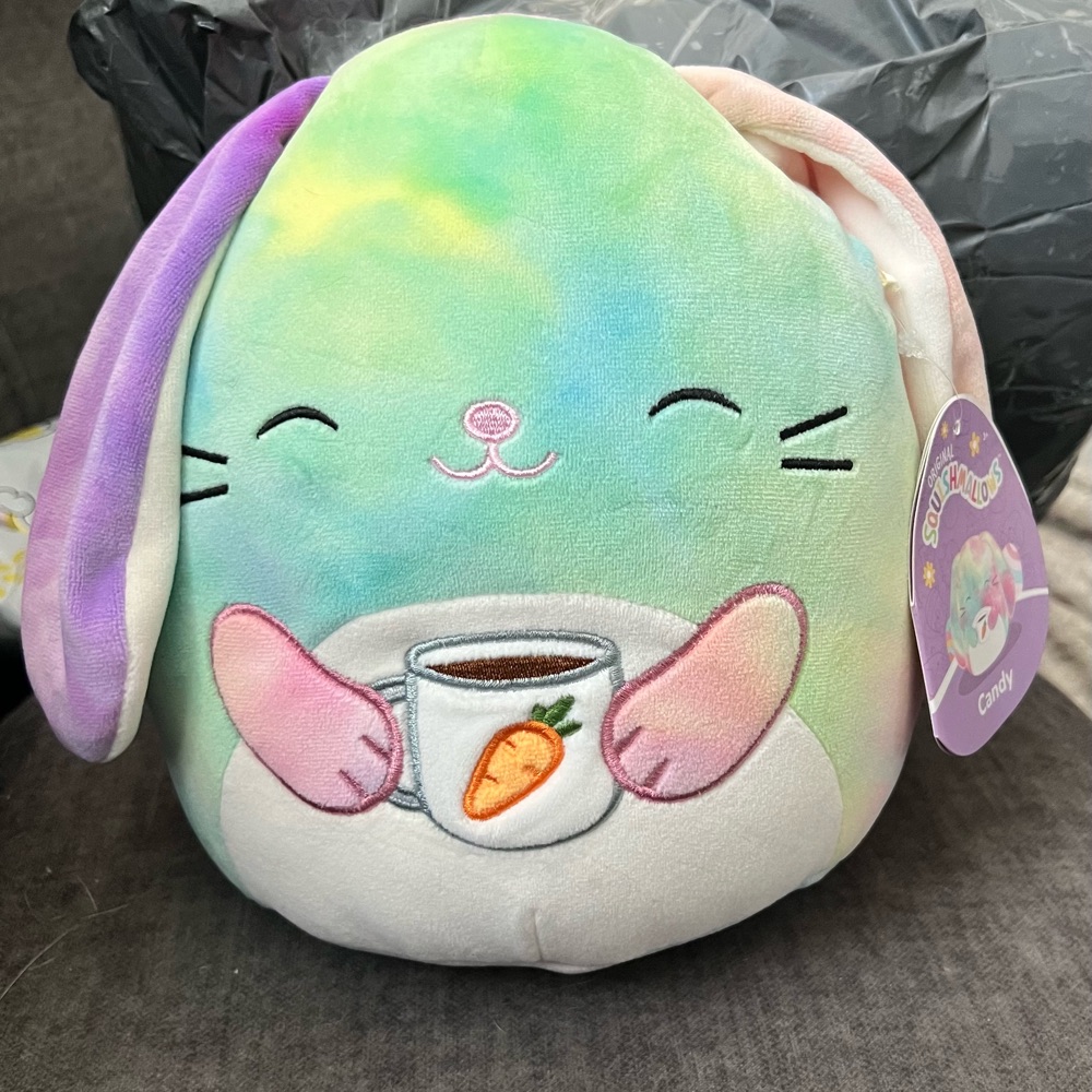 Candy (Carrot Mug) the Rabbit Squishmallows Easter 2025 | SquadApp