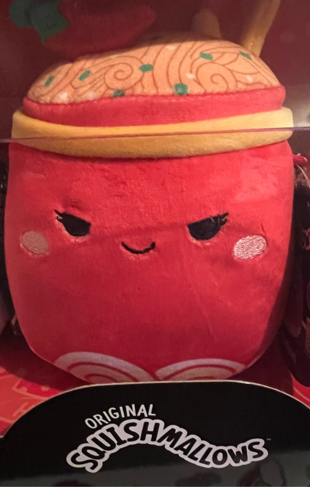Odion (Mischevious) the Fire Noodles Squishmallows (Check-In