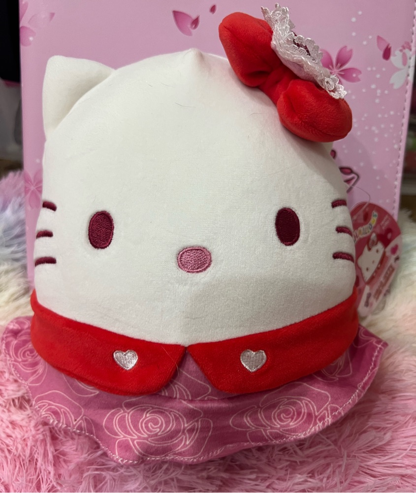 Hello Kitty (Roses) the Cat Squishmallows (Valentines 2026, Sanrio