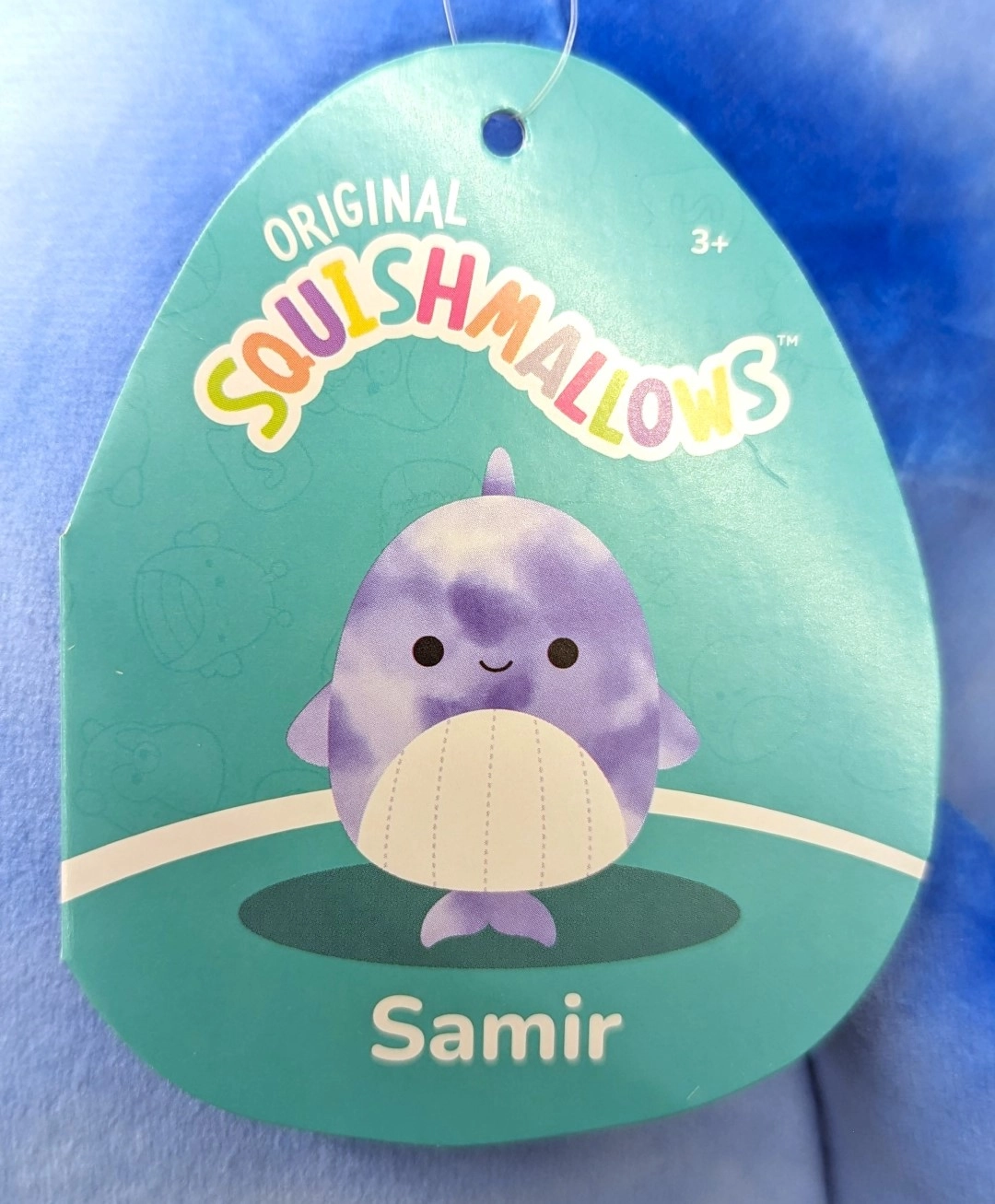 Samir The Whale Squishmallows Sealife 