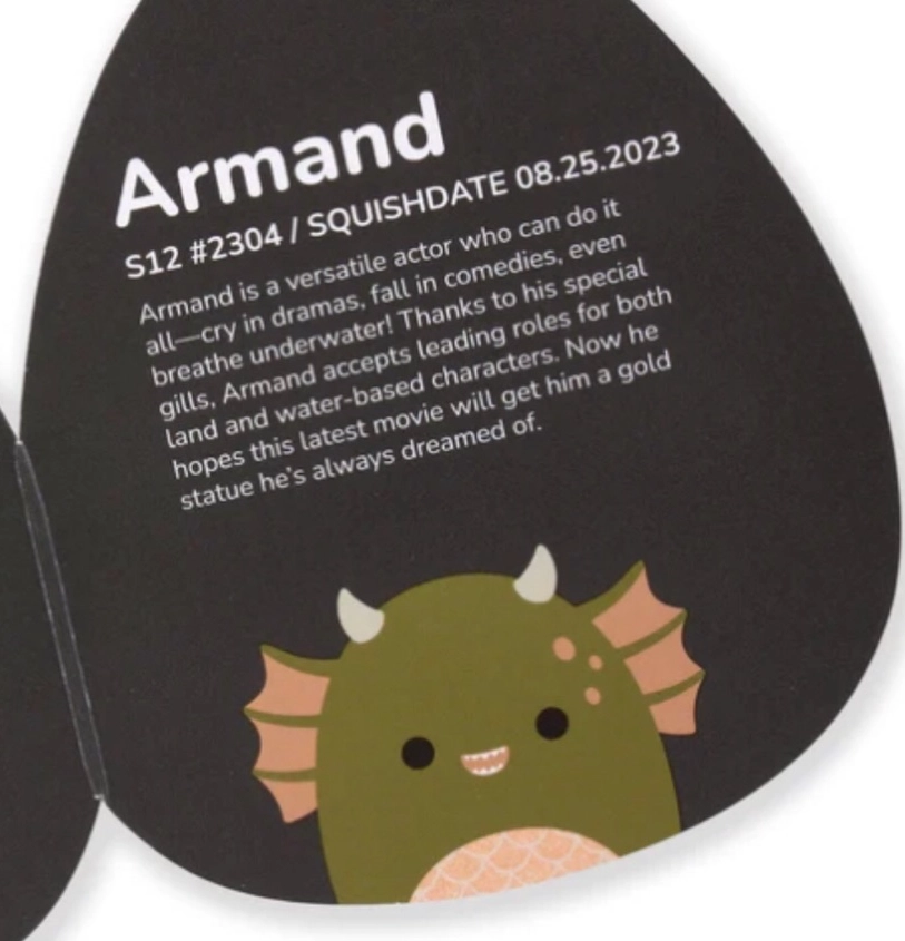 Armand the Swamp Monster Squishmallows Select Series | SquadApp