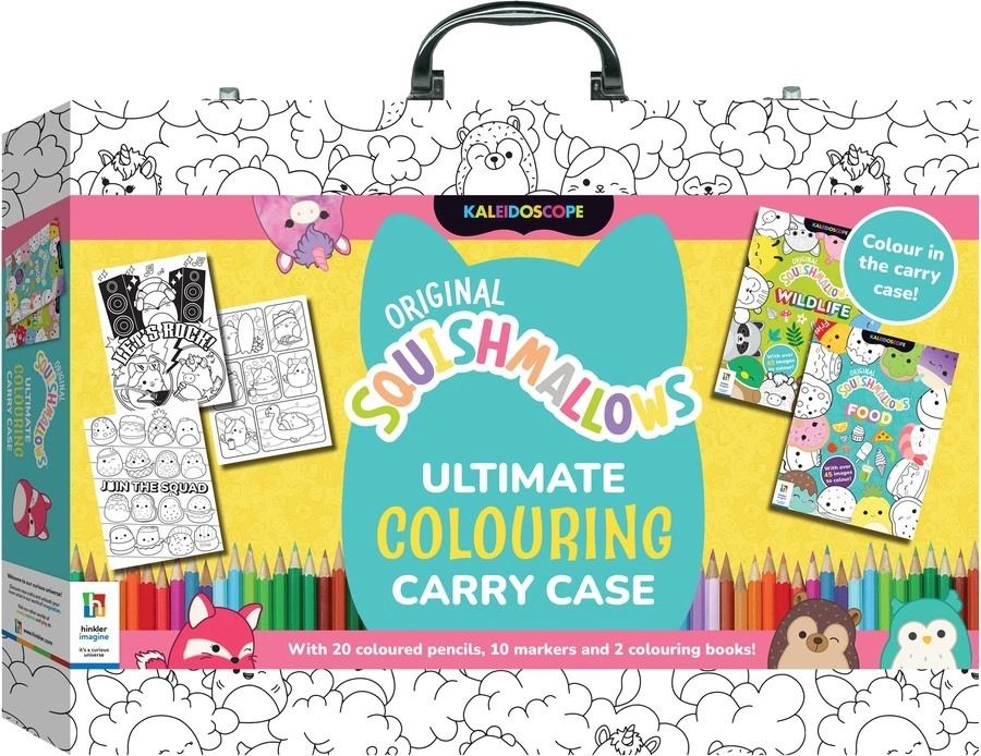 Squishmallows Ultimate Colouring Carry Case