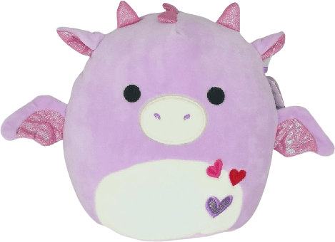 Dina The Purple Dragon 5 Squishmallow Rare...