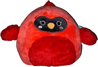 Squishmallows hotsell Cazlan the Cardinal Stuffed Plush