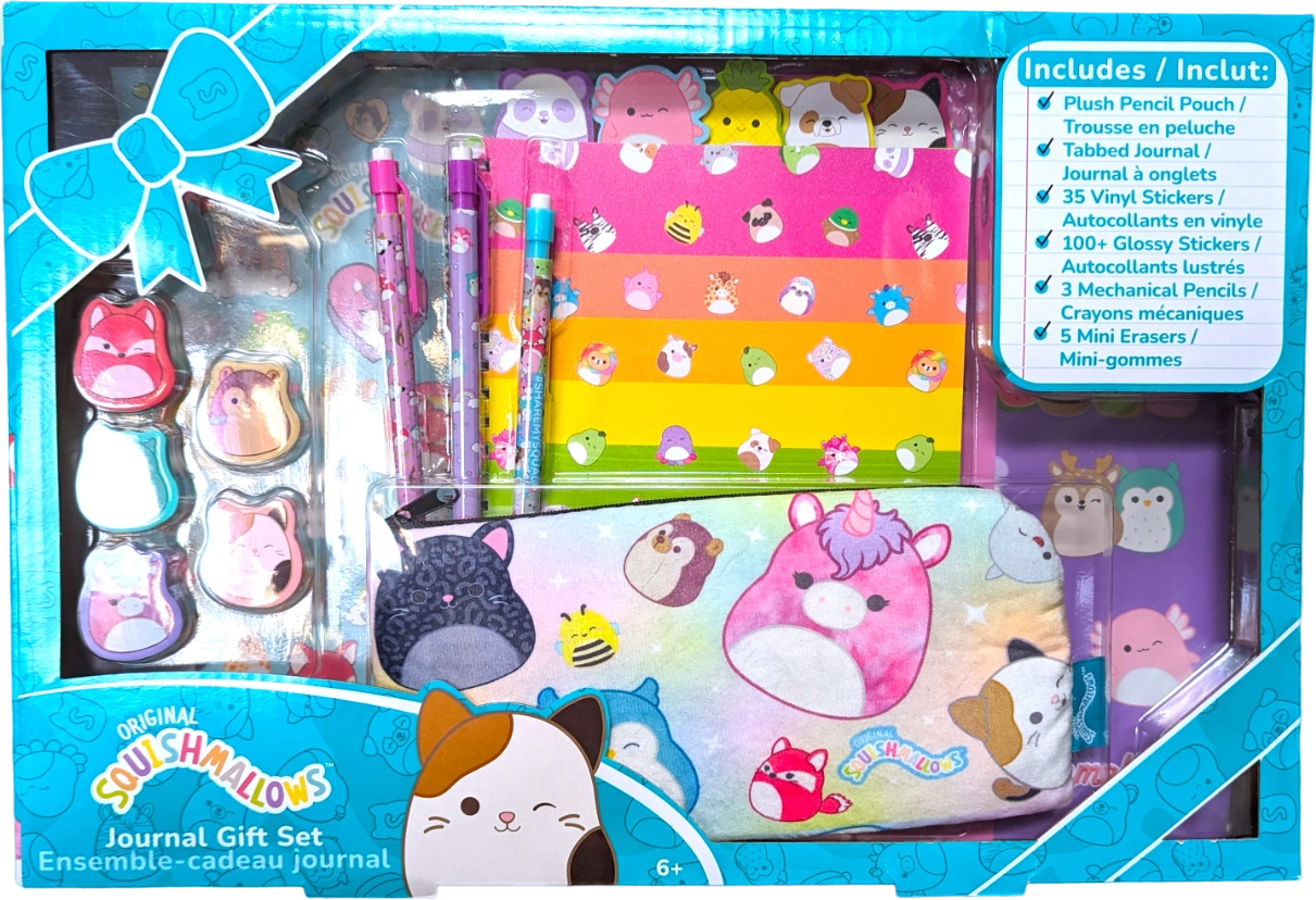 Journal Gift Set the Box Set Squishmallows School Supplies | SquadApp