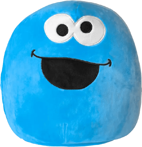 Cookie Monster the Monster Squishmallows Sesame Street | SquadApp