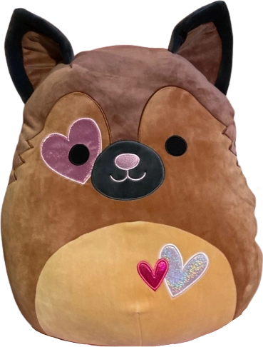 Gifts Squishmallows 12 Inch Medium Plush Mario Brown German Shepard ...