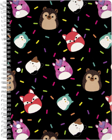 squishmallow card binder Official Kellytoy Series 1 Trading Cards (Pack of 3) : Toys & Games ruled sheets and a sturdy spiral binding 2025 Panini Squishmallows Hobby Mega