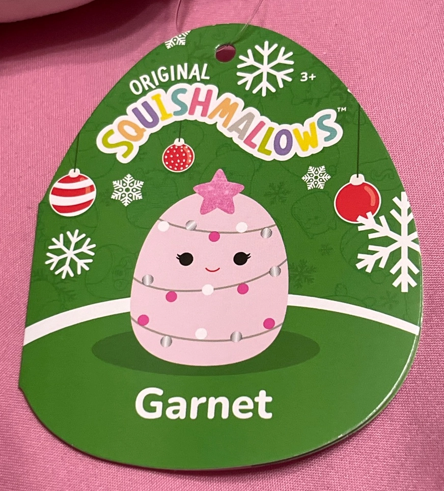 Christmas Squishmallow hotsell Garnet the Christmas Tree 4” Exclusive