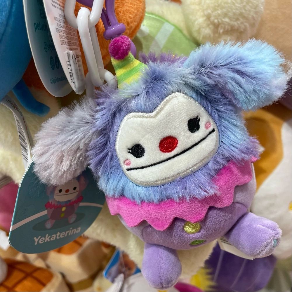 Yekaterina the Bigfoot Clown Squishmallows Legendary Collection | SquadApp