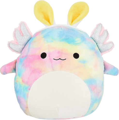Tinley (Bunny Ears) the Axolotl Squishmallows Easter 2024 | SquadApp