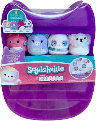 Squishmallows Micromallows 4 Figür + 4 Aksesuar Seti MM0018 MP50475 Mucit Panda