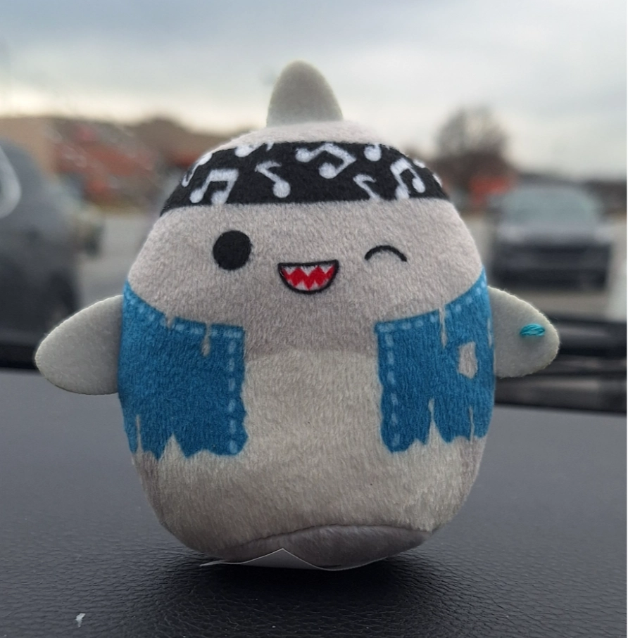 Gordon (Happy Meal Toy) the Shark Squishmallows (McDonald's 2023