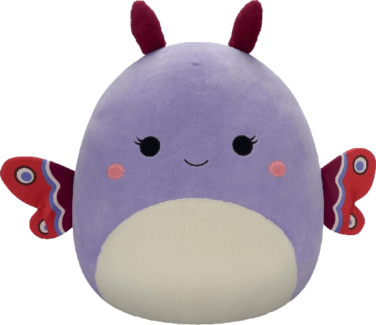 Squishmallows Berit the Moth Stuffed offers Plush Bundle