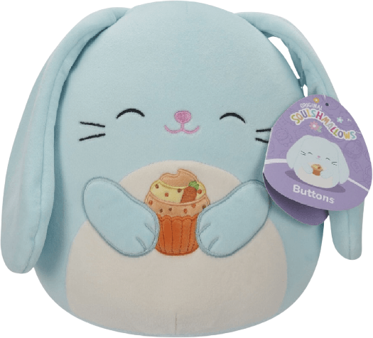 Squish Face Rabbit Buttons (Cupcake) the Rabbit Squishmallows Easter 2026 | SquadApp
