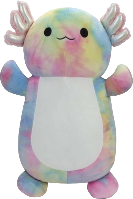 EASTER Squishmallow Hug Mees TINLEY Tie Dye top Axolotl 20” Plush Toy