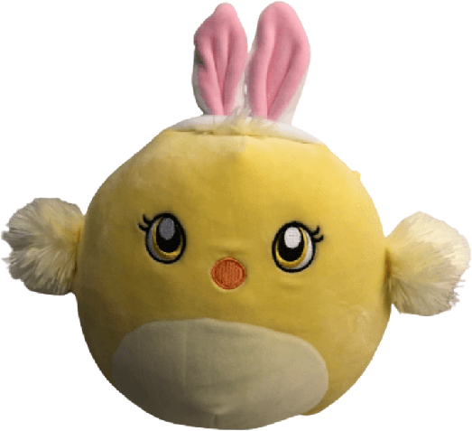 Aimee (Closed Eyes) the Chick Squishmallows Easter | SquadApp