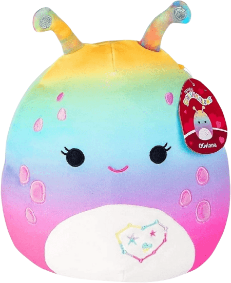 Squishmallows 18 Christmas Stackable Tie Dye Unicorn with Earmuffs Plush Toy, 18 in - City Market
