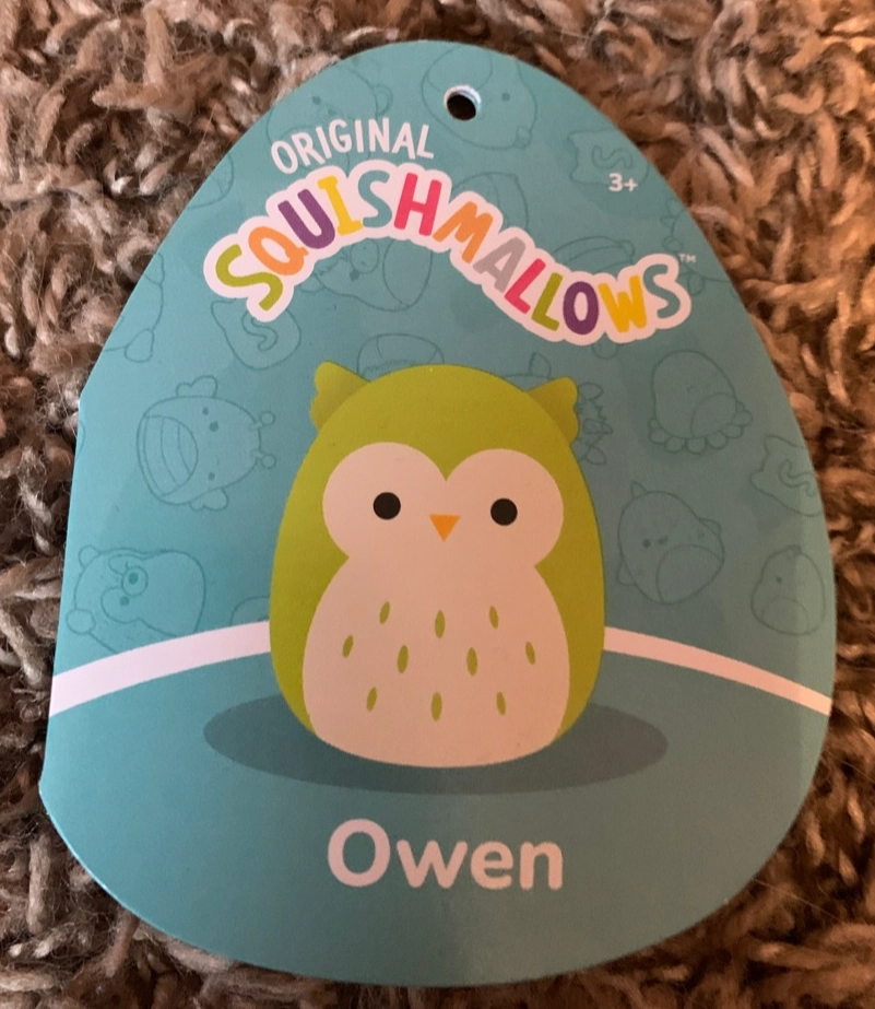 Squishmallows Owen deals the Owl 5