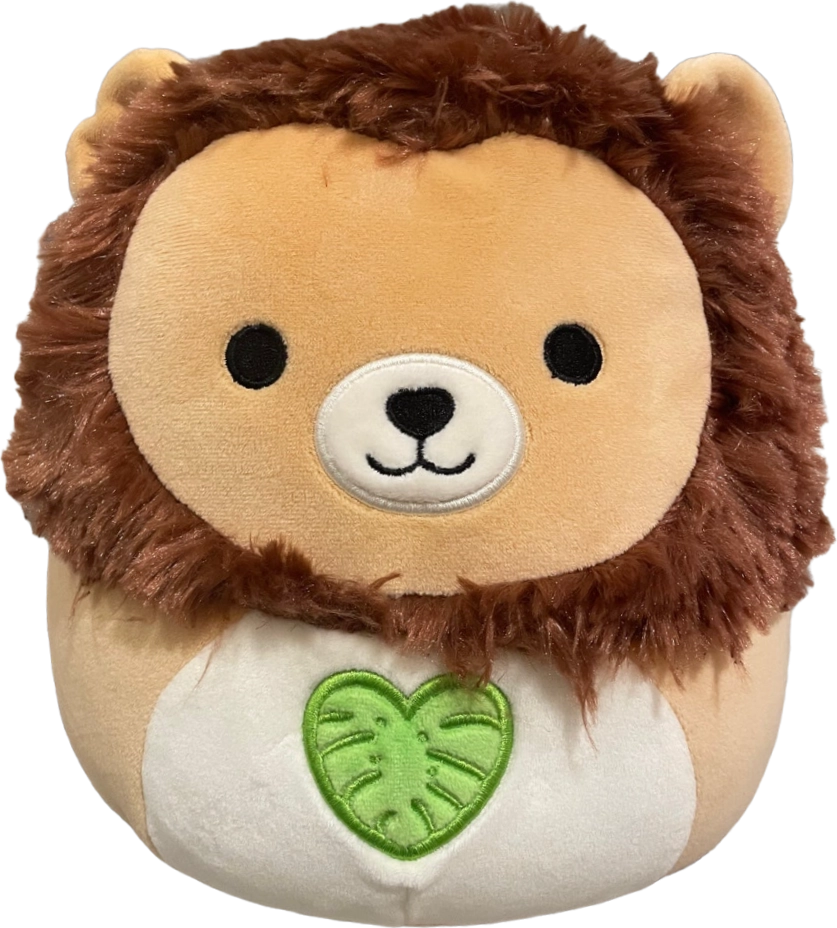 Squishmallows Personaggio 30 Cm: Leonard the Lion w Rainbow Mane REI TOYS - SQ020205