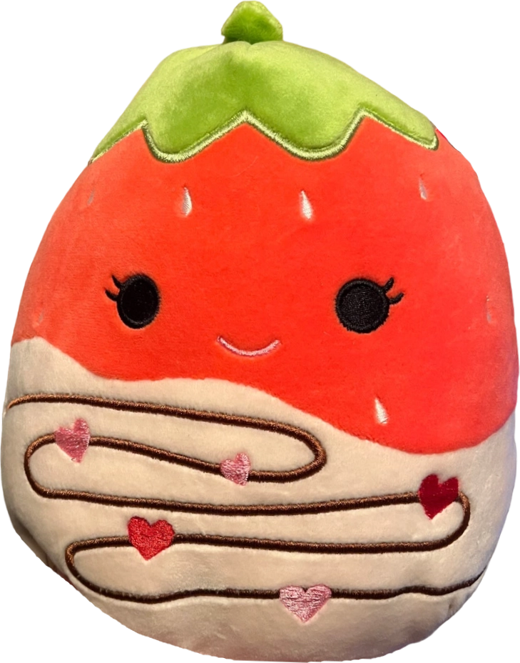 Scarlet (White Chocolate Covered) the Strawberry Squishmallows ...