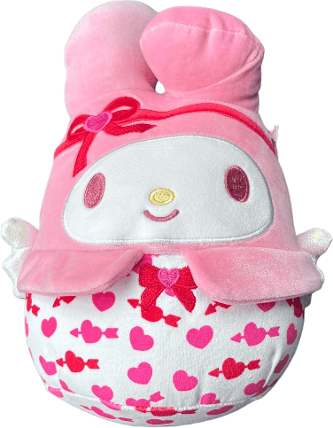 My Melody (Cupid) the Rabbit Squishmallows Sanrio, Valentines 2025