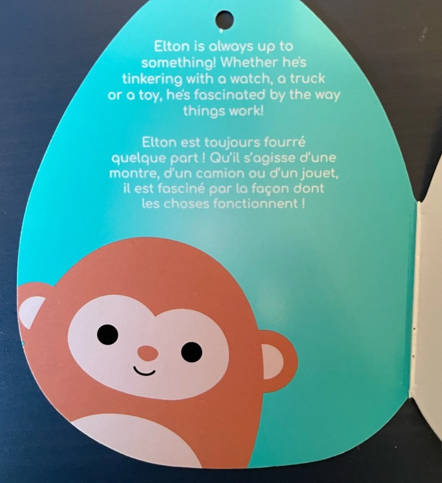 Elton the Monkey Squishmallows Zoo | SquadApp