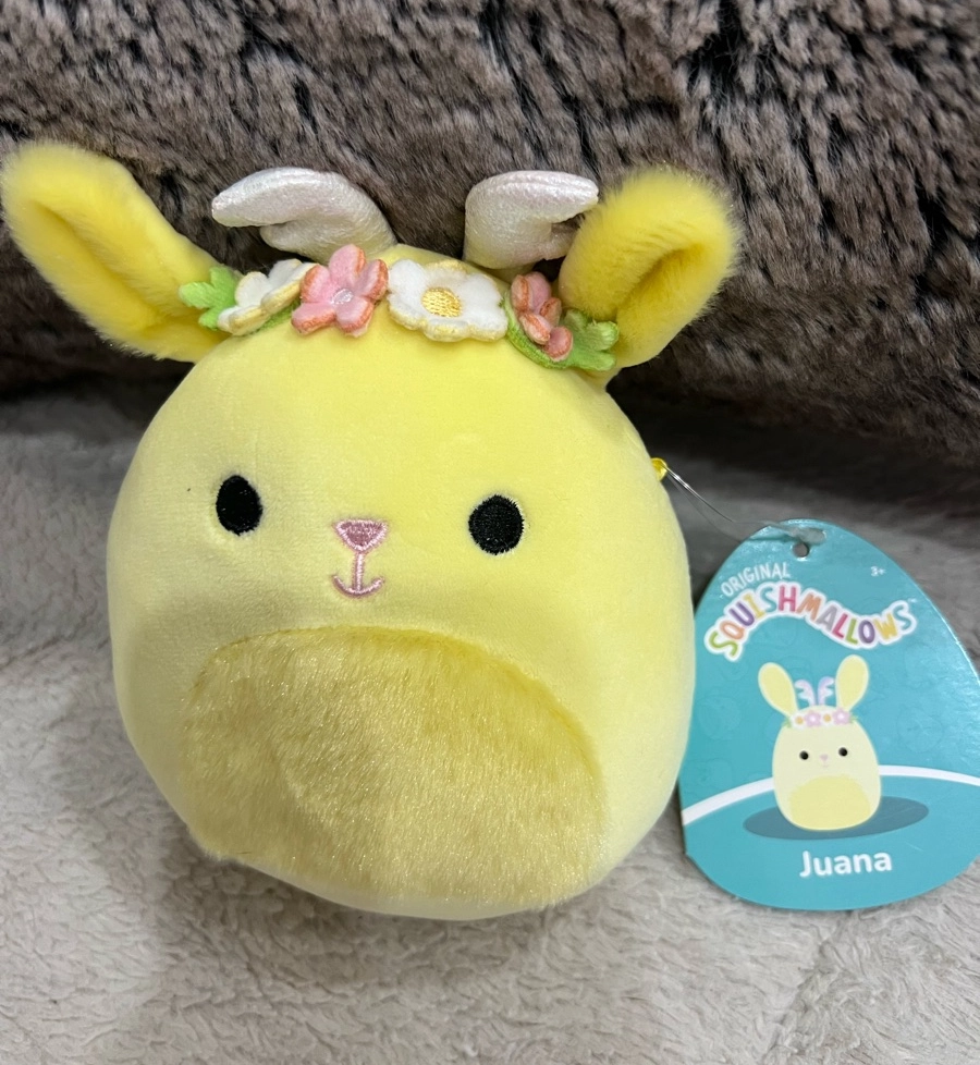 Juana (Flower Crown) the Jackalope Squishmallows Easter 2024 - Main Image