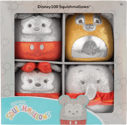 Disney100 Chrome Set the Box Set Squishmallows D100, Disney, The Lion ...
