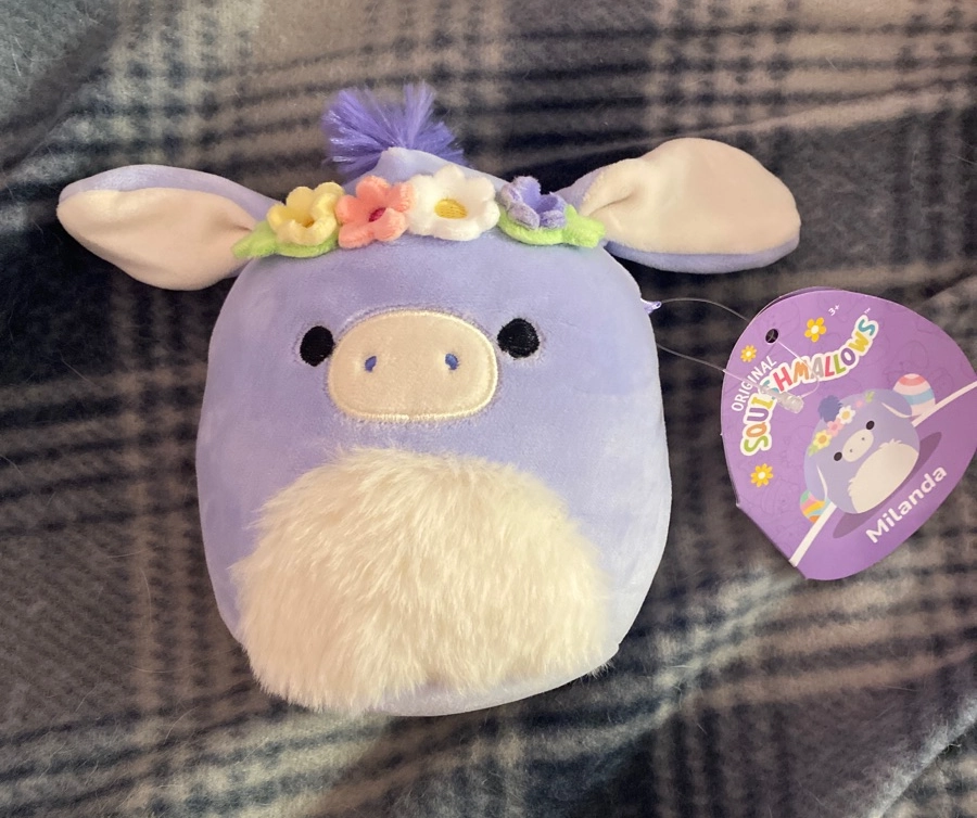 NWT Belena The Cow Flower Crown cheapest Easter 2023 Squishmallows 16”