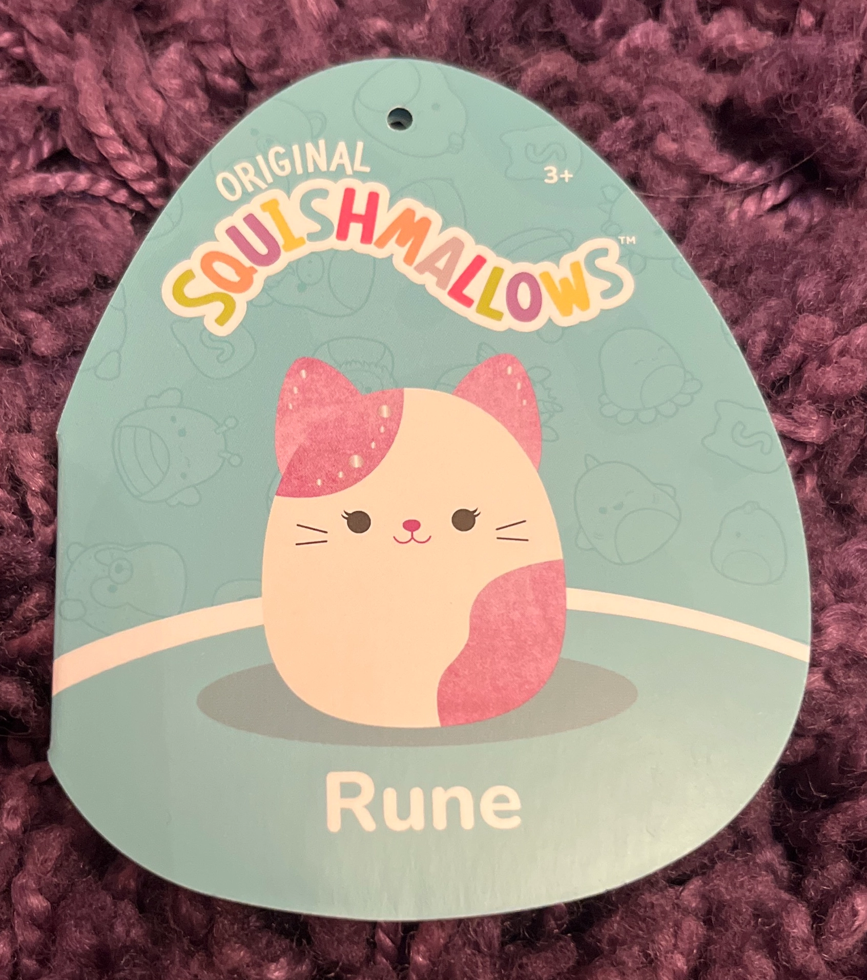Rune the Cat Squishmallows Velvet | SquadApp